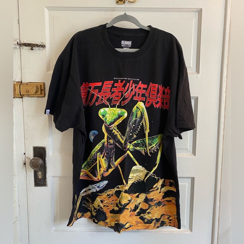 BILLIONAIRE BOYS CLUB BBC INVASION BLACK OVERSIZED Graphic T-Shirt Size XXL